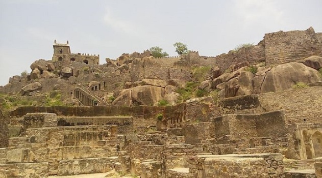 A_View_of_Golconda_Fort